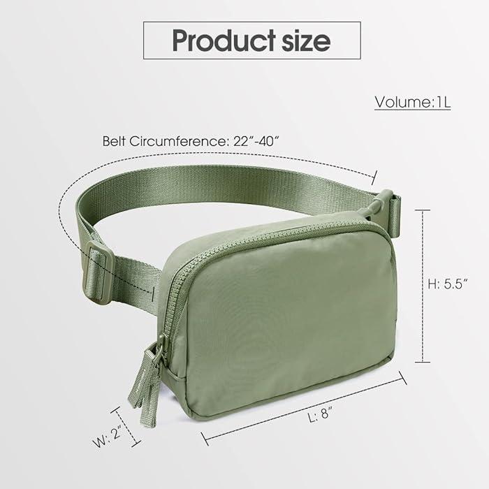 Actual product image Only-Bags.Store Belt bag, fashion crossbody fanny packs waterproof mini belt bag fanny pack for running