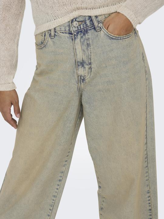 Actual product image Only ONLPIPER-SONIC Hohe Taille Weiter Beinschnitt Jeans Jeans mit weitem Bein (W30/L32)