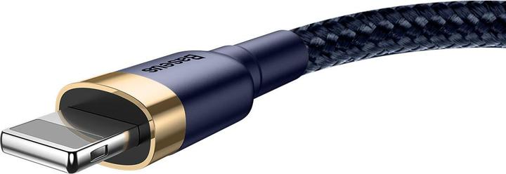 Produktbild Baseus Cafule Lightning cable 2.4A 1m (Gold+Dark blue) (1 m, USB 4.0)