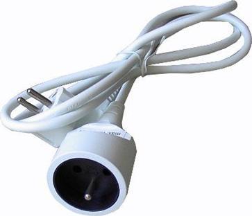 Actual product image Olight Solight extension cable - connector, 1 socket, white, 1.5m (1.50 m)