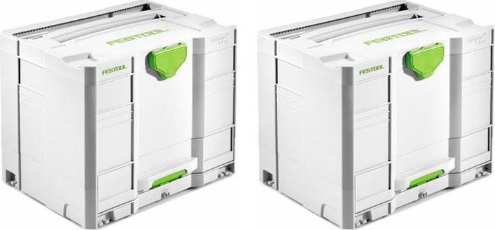 Produktbild Festool Systainer T-LOC SYS-COMBI 3 Werkzeugkoffer 2 Stk. ( 2x 200118 ) 396 x 296 x 322 mm