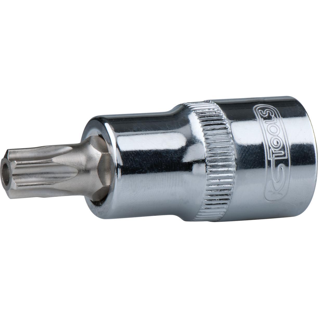 KS Tools, Steckschlüssel + Stecknuss, 1/2" CHROMEplus Bit-Stecknuss