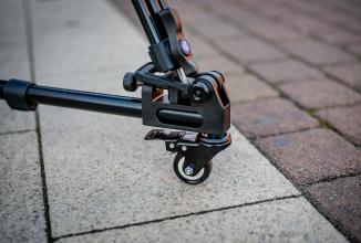 Actual product image Fotopro DV Series Dolly Fire Wheels (Plastic)