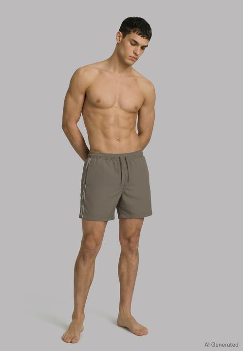 Image du produit Calvin Klein Green Polyester Swim Shorts (M)