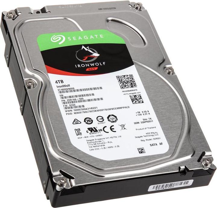 Actual product image Seagate IronWolf (4 TB, 3.5", CMR)