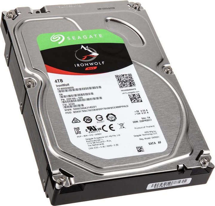 Produktbild Seagate IronWolf (4 TB, 3.5", CMR)