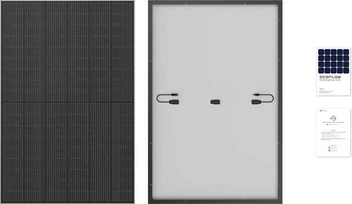 Actual product image EcoFlow Rigid Combo monocrystalline solar module (400 W, 21.80 kg)