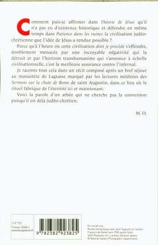 Immagine prodotto Patience dans les ruines : saint Augustin Urbi & Orbi (Francese, Onfray Michel, 2024)