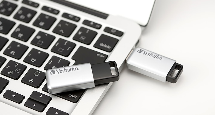 Actual product image Verbatim Usb 3.0 Drive 64gb Secure Data Pro (pc Mac) (64 GB, USB-A, USB 3.0)