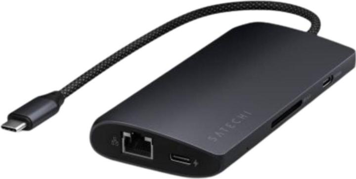 Immagine prodotto Satechi USB- C Multiport 8k con Ethernet (USB-C, 8 Porti)