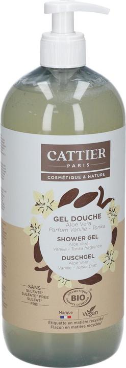 Actual product image Cattier Body Cleansing Aloe Vera Vanilla Tonka 1000 ml (1000 ml)