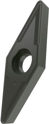 Produktbild Pramet Drehwendeschneidplatte ISO VCGT 130304E-NF2:TT010 Bohrungs-D. 3,4mm Farbe Grau - VPE: 10