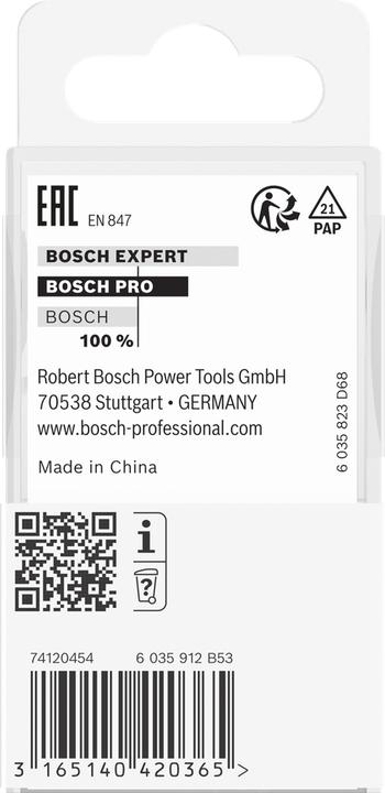 Actual product image Bosch Professional Zubehör Concave milling cutter, 12 mm, R1 12 m