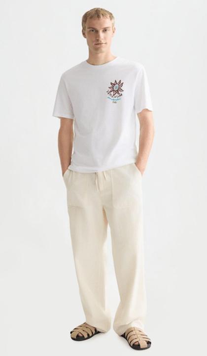 Actual product image Scotch & Soda Front And Back Artwork Regularfit Tshirt (M)