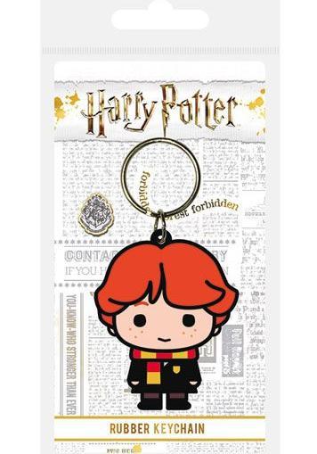 Actual product image Pyramid Harry Potter Rubber Keychain Chibi Ron 6 cm