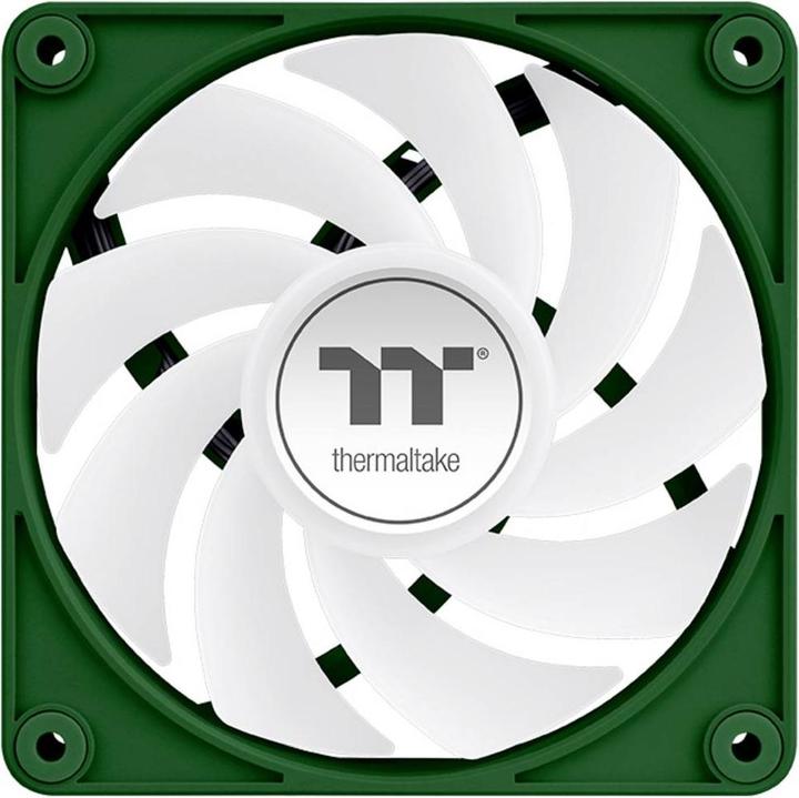 Immagine prodotto Thermaltake TT CT120 EX Reverse ARGB PC Cooling Fan 3 Pack Racing Green (120 mm, 3 x)