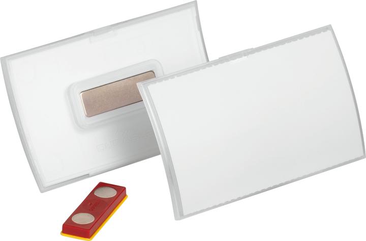 Actual product image Durable Name badges Click Fold with magnet twist-proof