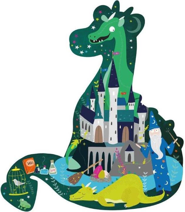 Immagine prodotto ‎Floss & Rock FLOSS & ROCK Seghetto alternativo a forma di drago da 20 pezzi con scatola sagomata - 42P6327 (20 pezzi)