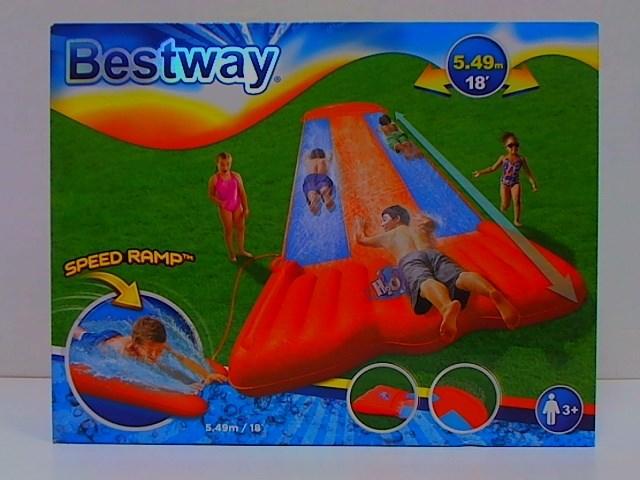 Actual product image Bestway Hogo Triple Slide (5.49 m)