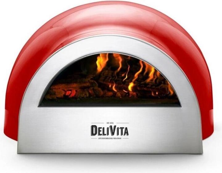 Immagine prodotto Delivita Forno per pizza Chilli Red (Legno del forno per pizza)