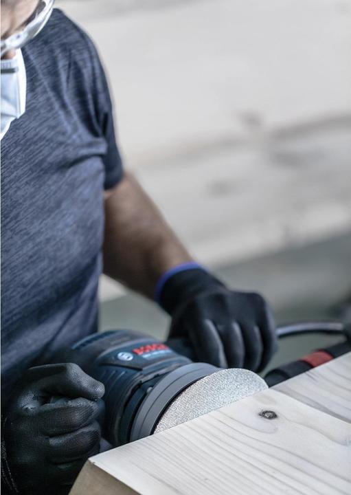 Immagine prodotto Bosch Professional Zubehör EXPERT M480 Rete di levigatura per levigatrice rotorbitale, 125 mm, G 240, 50 pezzi (240)