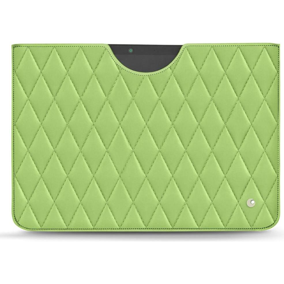 Noreve Lederschutzhülle (Microsoft Surface Pro X), Tablet Hülle, Grün