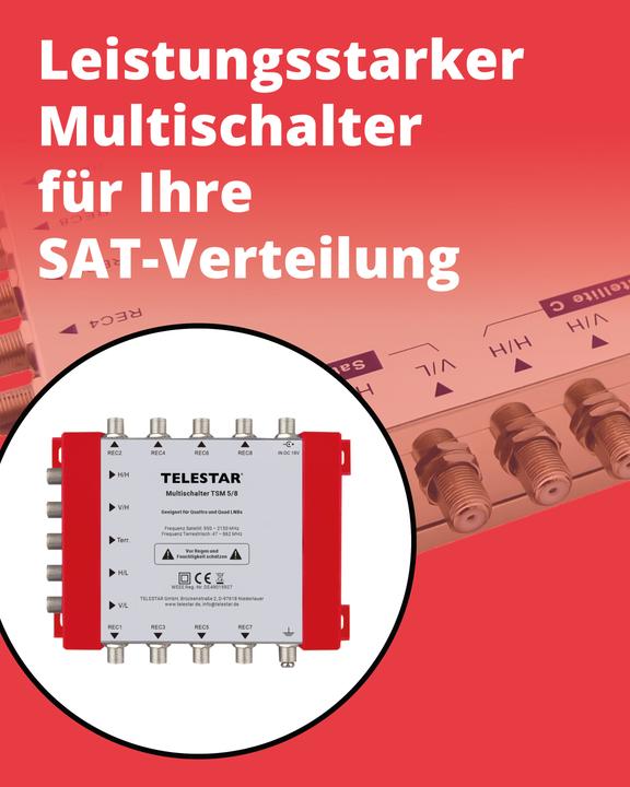 Actual product image Telestar TSM 5/8 (Multi switch)