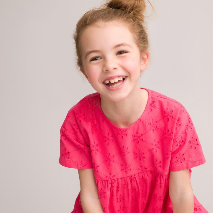 Immagine prodotto La Redoute Collections Kleid mit Lochstickerei (110)