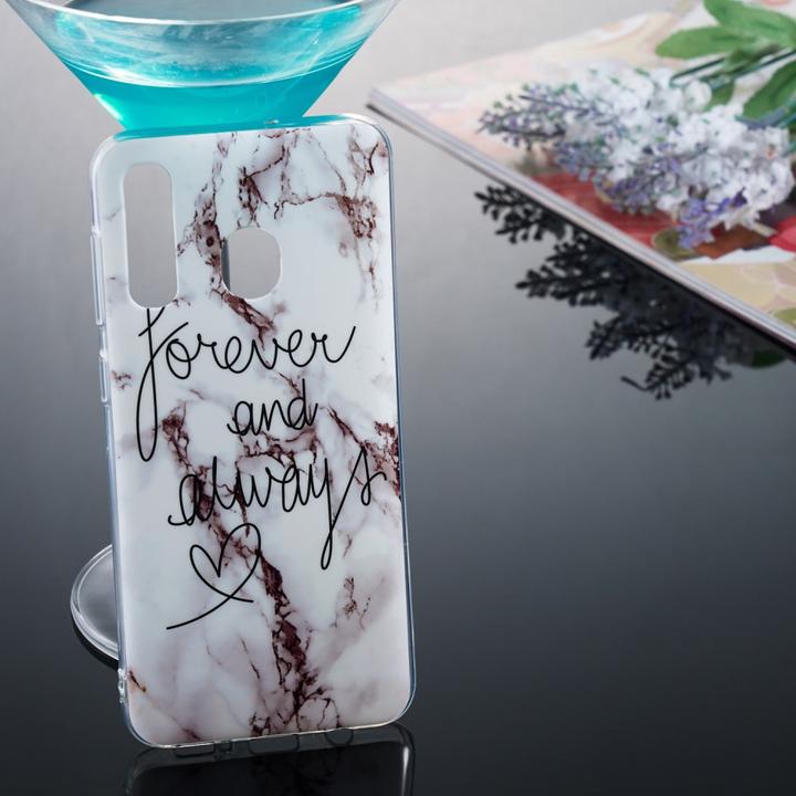 Produktbild Cover-Discount Silikon Gummi Case Marble (Samsung Galaxy A30s, Samsung Galaxy A50)