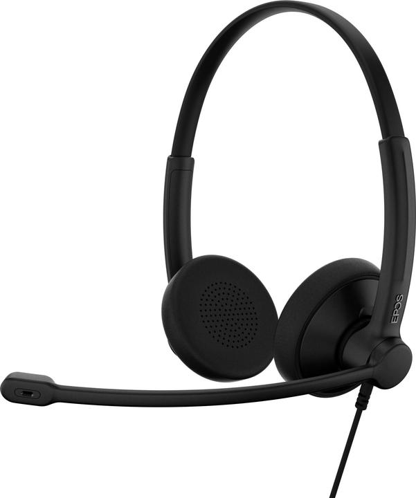 Actual product image EPOS IMPACT 100 UC STEREO USB-C+A (Cable, USB-C, Microsoft teams)