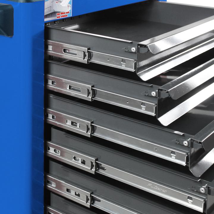 Actual product image ADB Basic workshop trolley blue 7 drawers (7x)