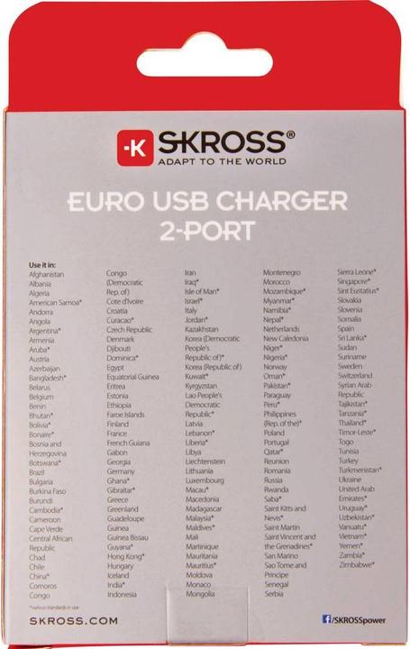 Produktbild Skross Euro USB Charger (17 W)