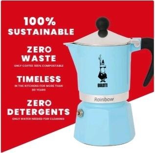 Actual product image Bialetti Rainbow 3 (3 T.)