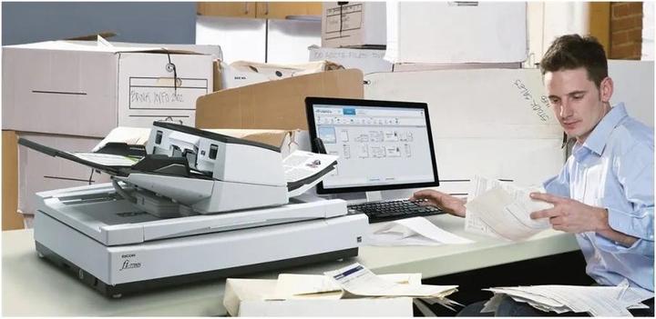 Actual product image RICOH FI-7700S DOCUMENT SCANNER (USB)