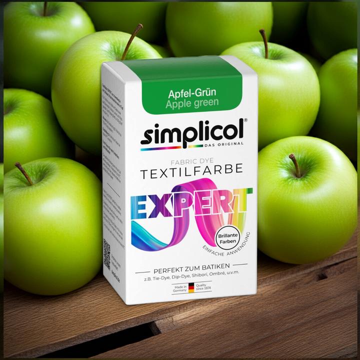 Actual product image Simplicol Textile colour expert (Apple green, 150 ml)