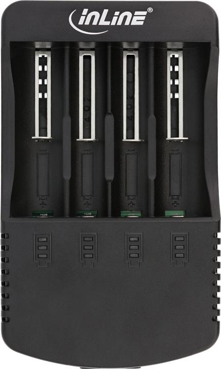 Actual product image InLine 01287L (1 pcs., A, AA, AAA, AAAA, C, Chargers without battery)