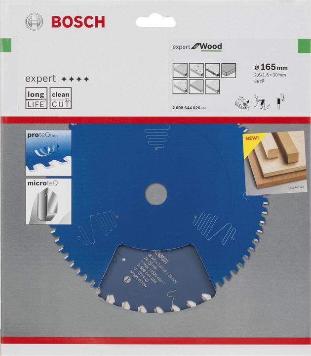 Actual product image Bosch Professional Zubehör Circular saw blade Expert for Wood