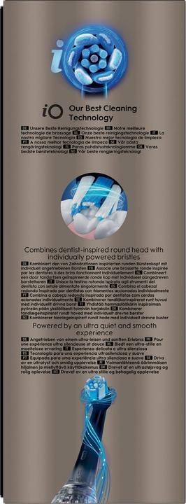 Actual product image Oral-B iO Series 10 Lunar Gold Special Edition Elektrische Zahnbürste