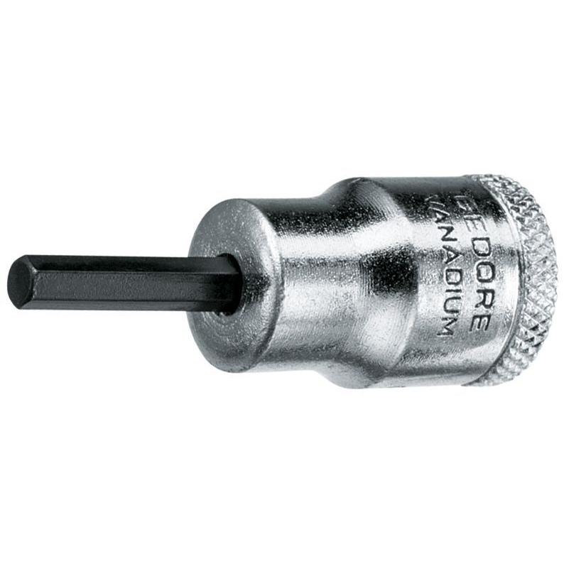 Gedore, Steckschlüssel + Stecknuss, IN 30 10 Schraubendrehereinsatz 3/8" Innen-6-kant 10 mm (10 mm)