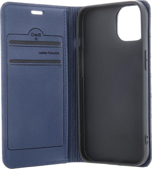 Image du produit OEM Coque Smart Caro pour iPhone 16 Plus 6,7" bleu marine (Apple iPhone X)