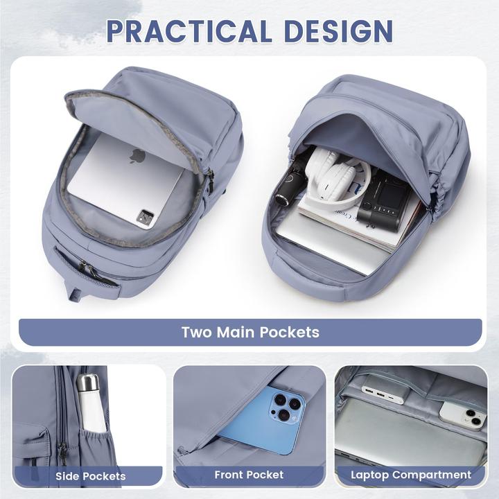 Produktbild Only-Bags.Store Schulrucksack, leichte Schultaschen, wasserdichter Schulrucksack für die Uni, Freizeitrucksack