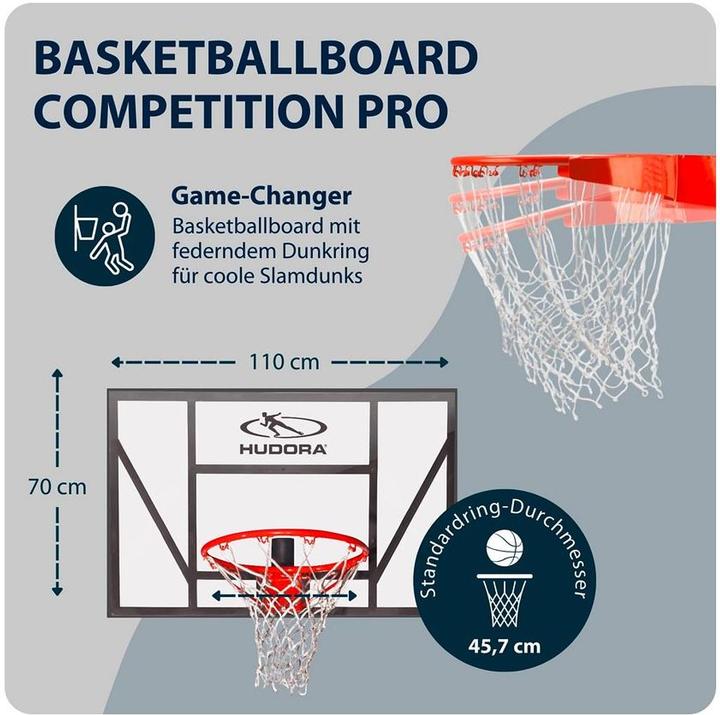 Produktbild Hudora Basketballboard Competition Pro