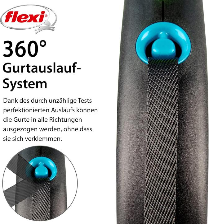 Actual product image Flexi Black Design belt (M, Dog, Walks)