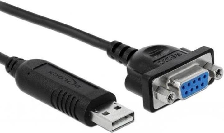 Delock USB A — RS-232 (1.80 m, VGA)