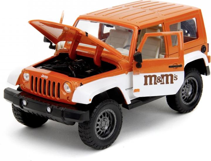 Produktbild Jada M&Ms Orange 2007 Jeep Wrangler 1:24