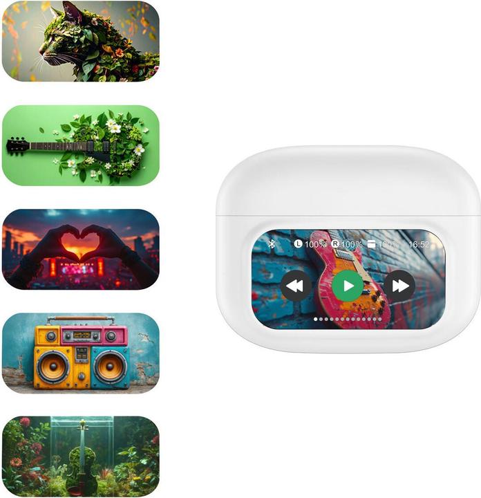 Actual product image Muvit Kopfhörer MCTWS0007 Weiss (Wireless)