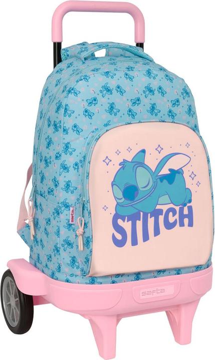Produktbild Safta Disney Stitch Ohana Compact Evolution Rollwagen 42 cm (22 l)
