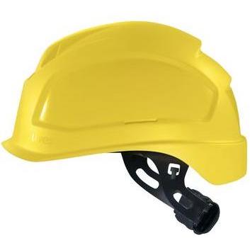 Uvex Safety, Kopfschutz, Schutzhelm uvex pheos ABS B-S-WR 9772171 gelb mit LÃ¼ftungen