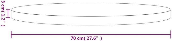 Produktbild vidaXL Gilli (70 x 3 cm)