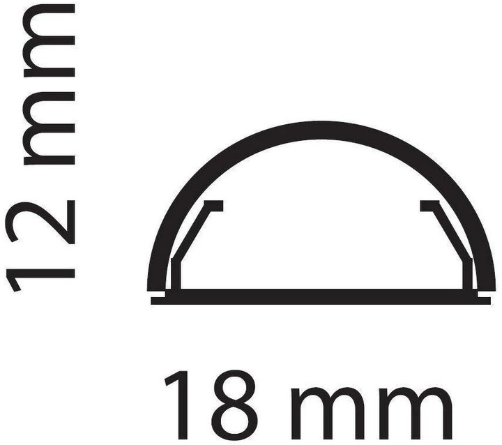 Produktbild Multibrackets Kabelkanäl (Kabelkanal, 110 cm)